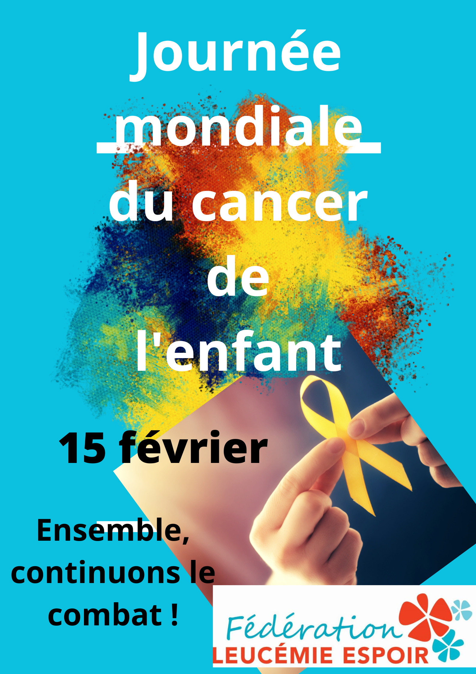 JOURNEE MONDIALE DU CANCER DE L’ENFANT